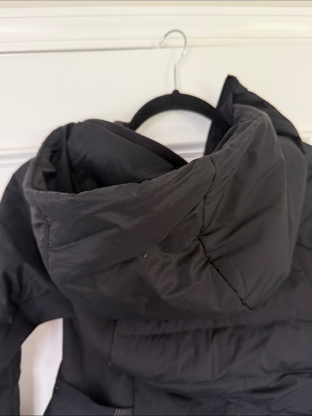 lululemon athletica Black Hooded Puffer Jacket - Picture 6 of 6